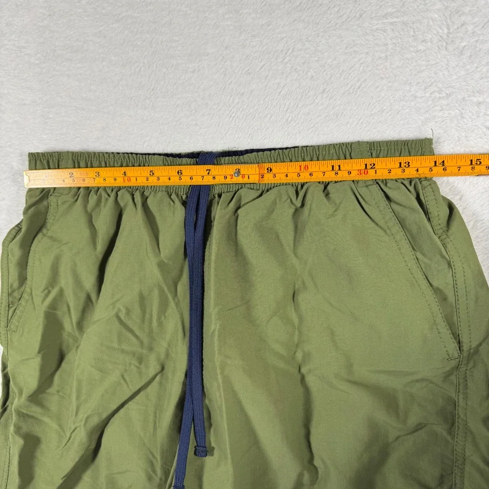 L.L.‎ Bean Supplex Nylon Swim Trunks Mens Small Olive Green Mesh Lined